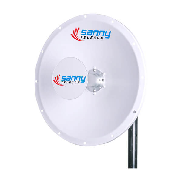 5.85-7.2GHz 28dBi Dual Polarized Dish Antenna